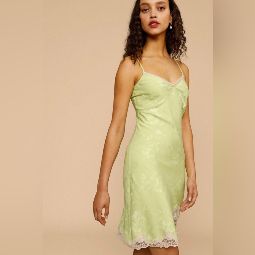 Green Leila dress Rouje